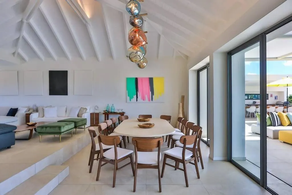 Luxurious Solis Villa Breathtaking 7-Br Oceanview Retreat In Prestigious Gated Community Les Terres Basses