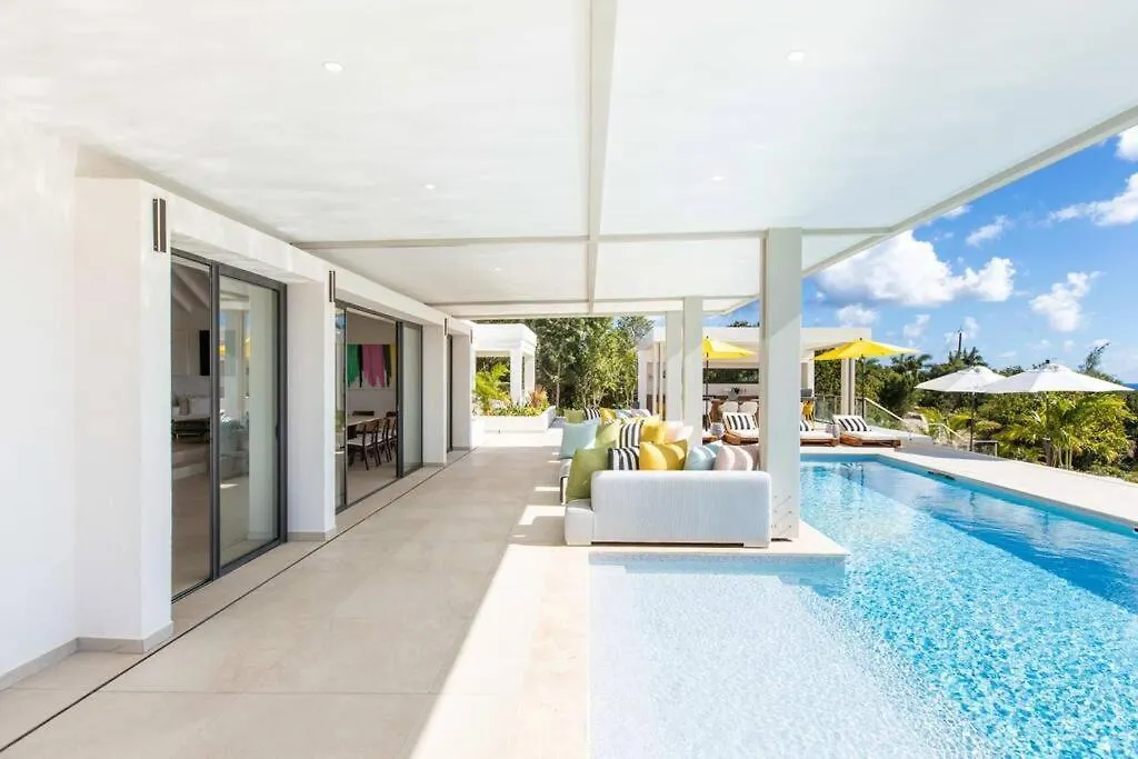 Luxurious Solis Villa Breathtaking 7-Br Oceanview Retreat In Prestigious Gated Community Les Terres Basses