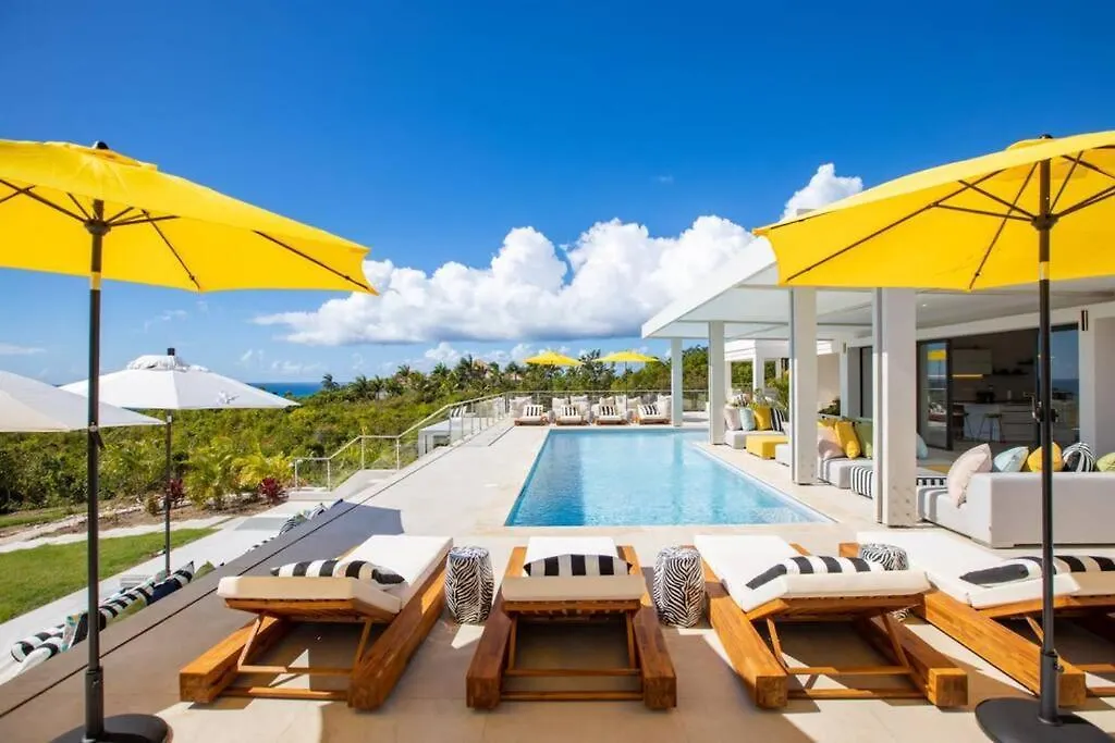 Luxurious Solis Villa Breathtaking 7-Br Oceanview Retreat In Prestigious Gated Community Les Terres Basses 0*,  Sint Maarten